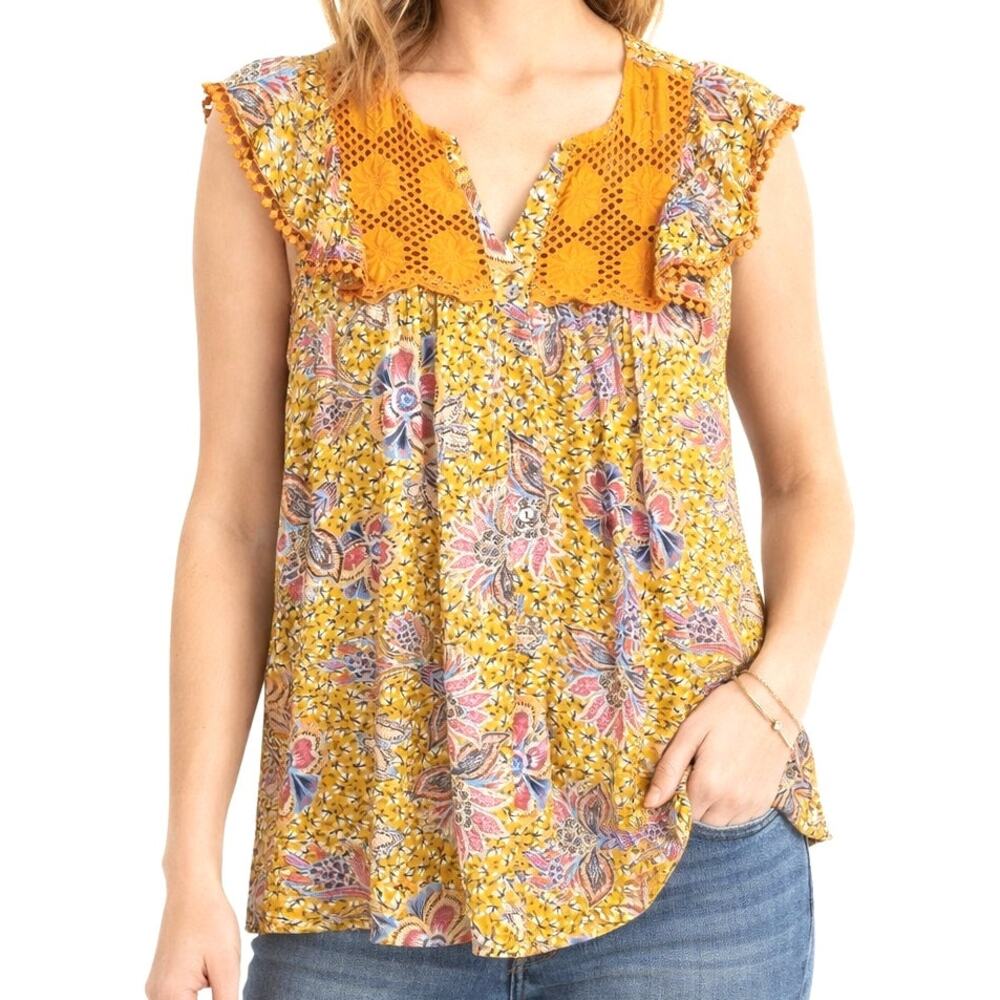 Nanette Lepore Medium Cap Sleeve Top